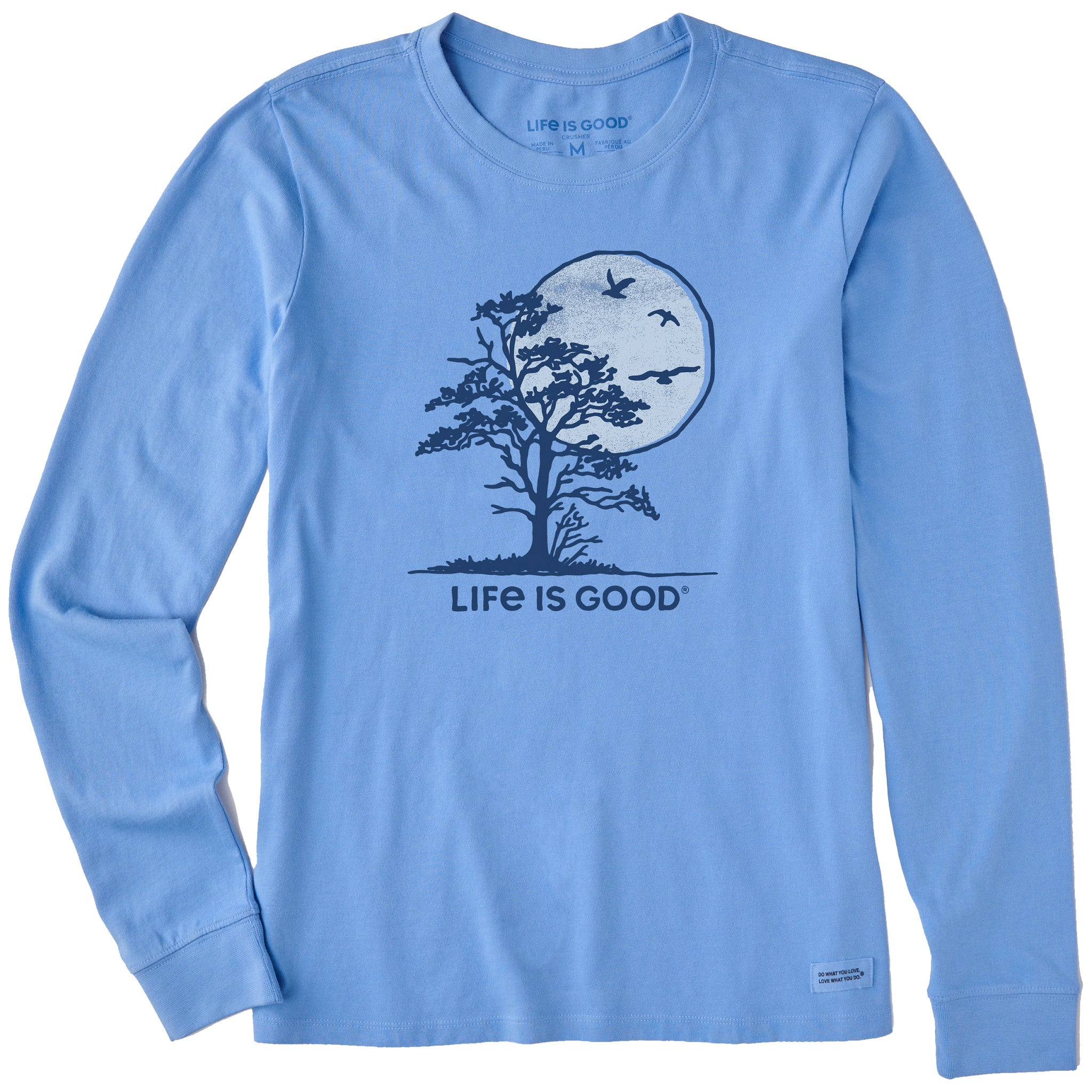 Women's Lone Tree Sunset Long Sleeve Crusher Tee