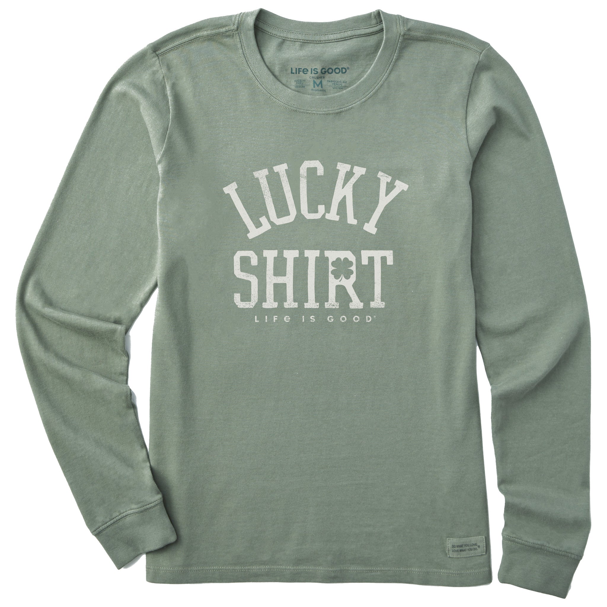Women's Lucky Shirt Long Sleeve Crusher Tee